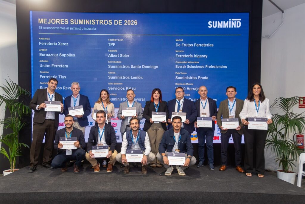 Verd&uacute;, Premio al Mejor Suministro Industrial en el Congreso Summind 2026