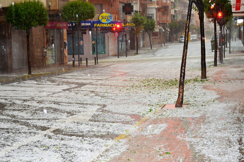 aemet aviso naranja tormenta