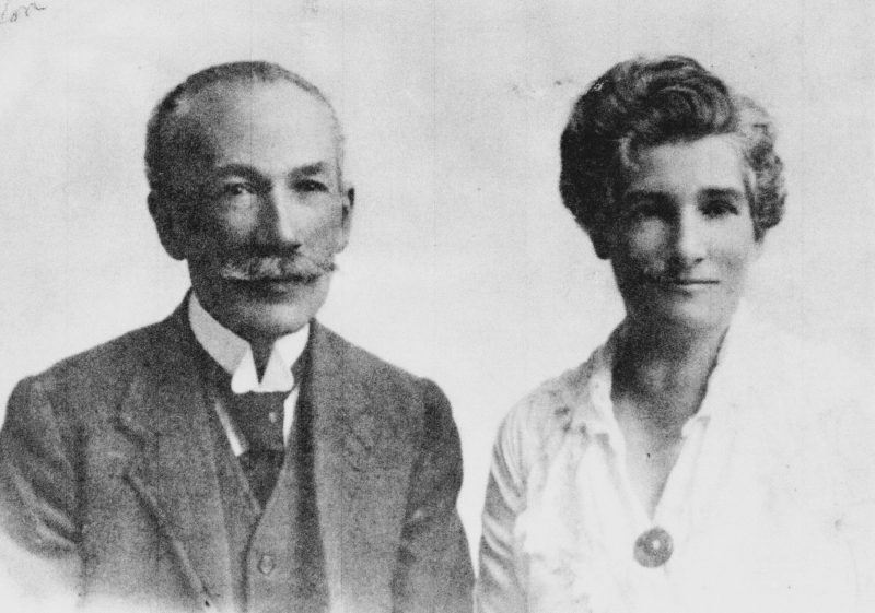 Manuel Gómez y su mujer Adela Yglesias Pedro Rubio baja