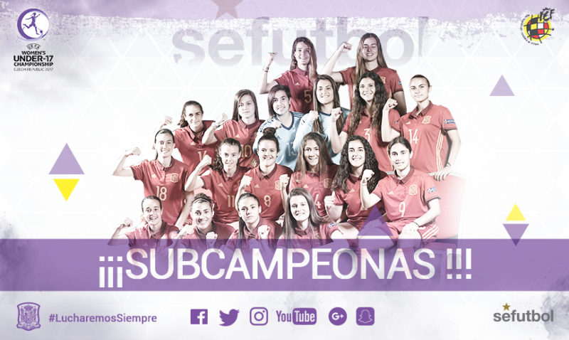 españa alemania subcampeonas