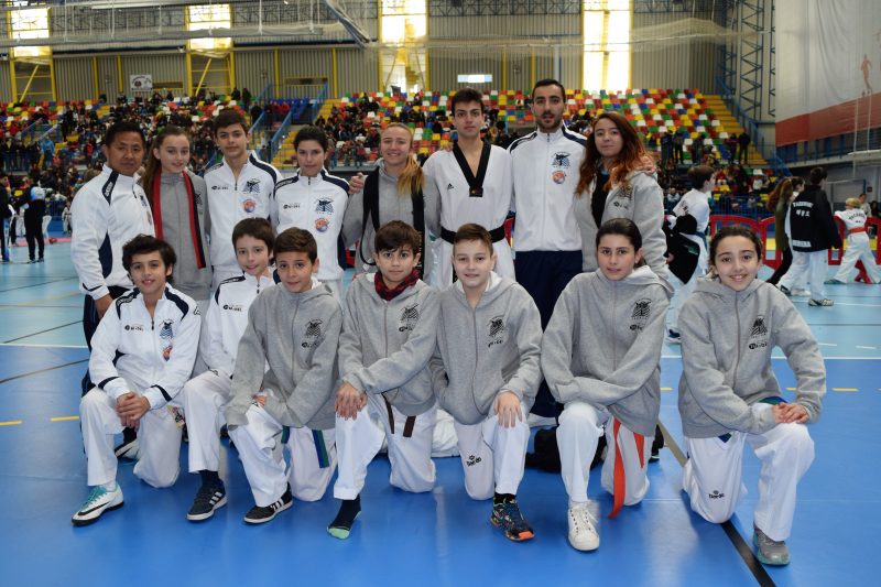equipo en guadalajara taekwondo 17 podios
