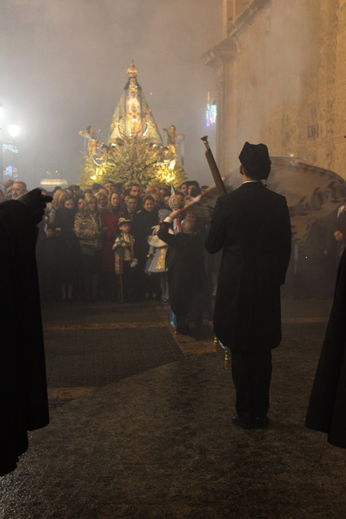 procesión virgen del castillo yecla