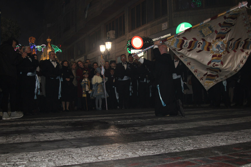 procesión virgen del castillo yecla