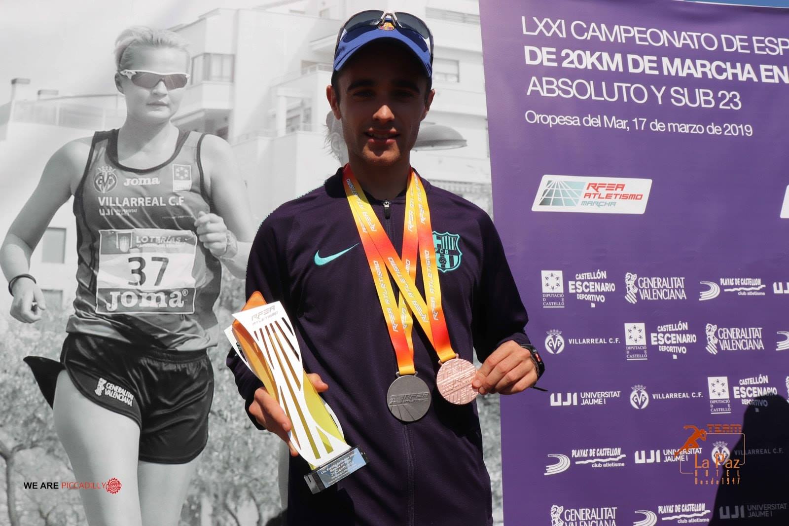 Iván Pérez, bronce campeonato de España