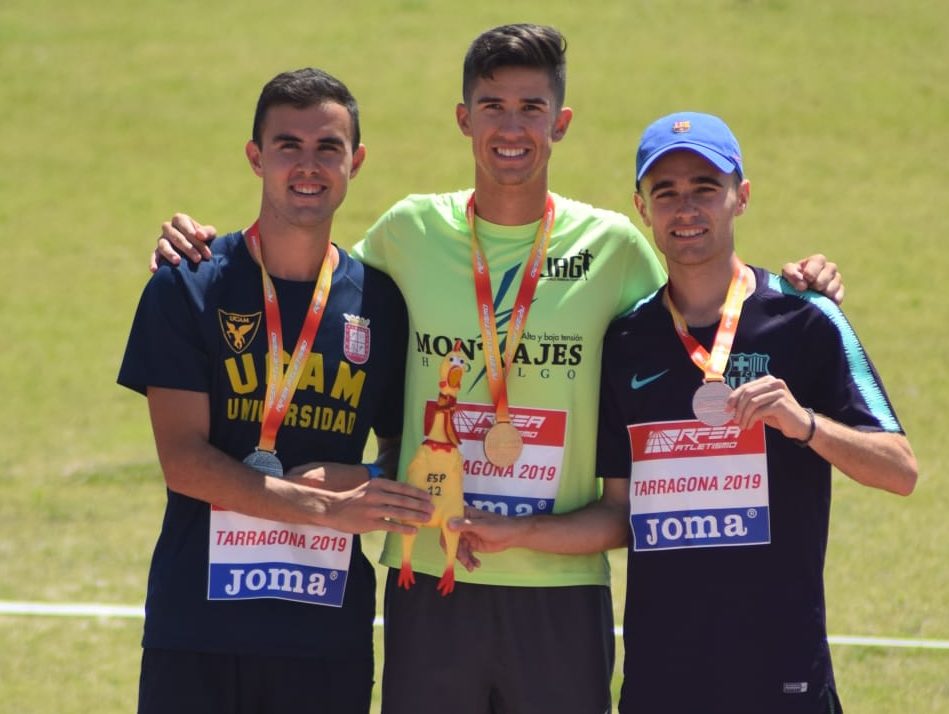 Iván López bronce 10 km marcha