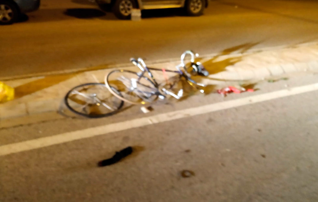 ciclista atropellado