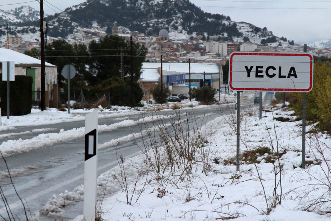 yecla nieves precipitaciones plan municipal deemergencias