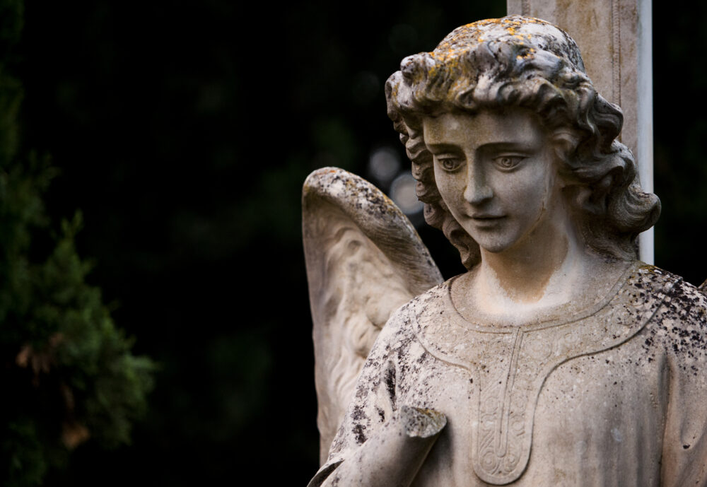 El ángel mutilado. que antaño pedía silencio Foto: Juan Miguel Ortuño