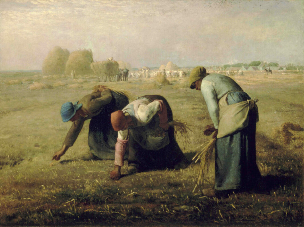 Las espigadoras, cuadro de Jean-François Millet