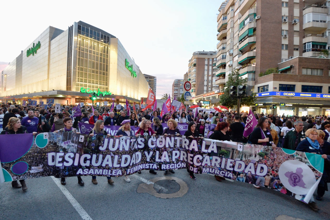 Así vivimos el 8 de Marzo en Murcia