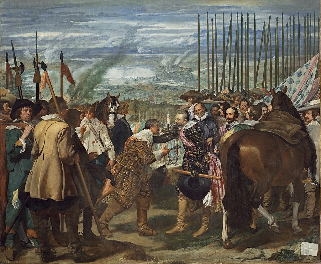 La rendición de Breda o Las lanzas es un óleo sobre lienzo, pintado entre 1634 y 1635 por Diego Velázquez