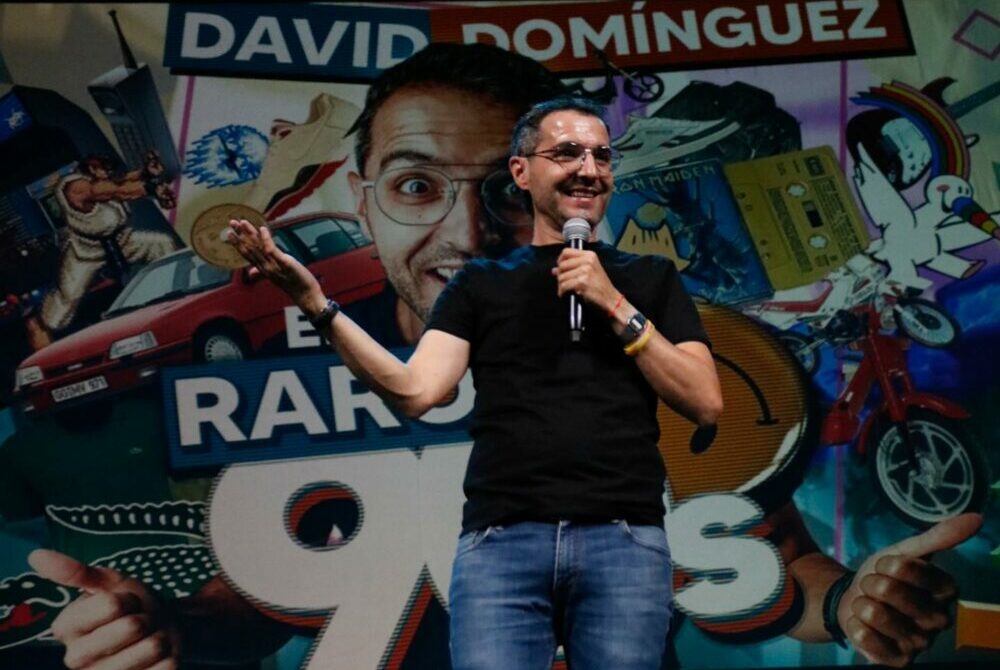 el cómico David Domínguez