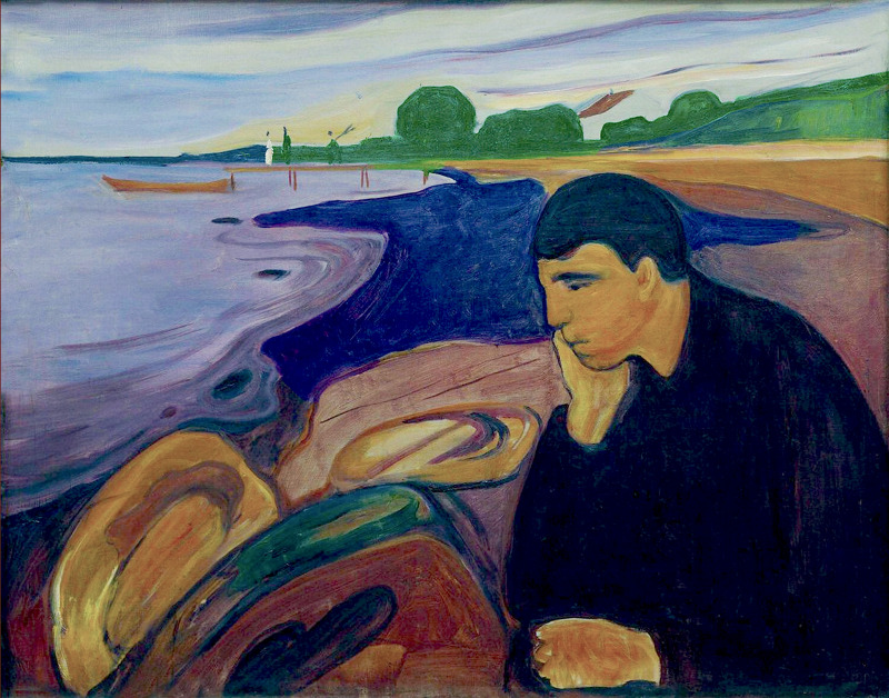 Melancolia, Eduard Munch