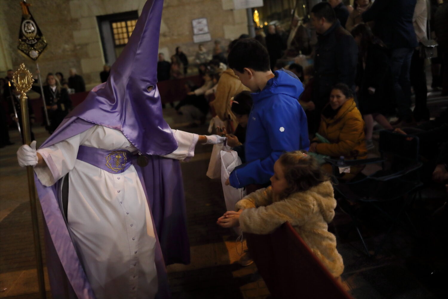 La procesión del Jueves Santo relata la Pasión de Cristo
