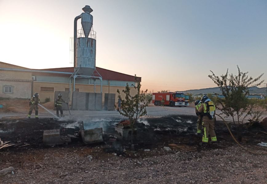 incendio fábrica maderas