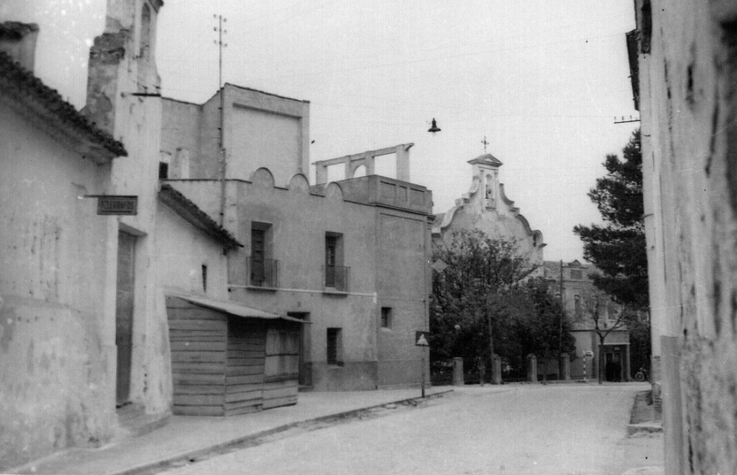 San Roque con el puesto de churros