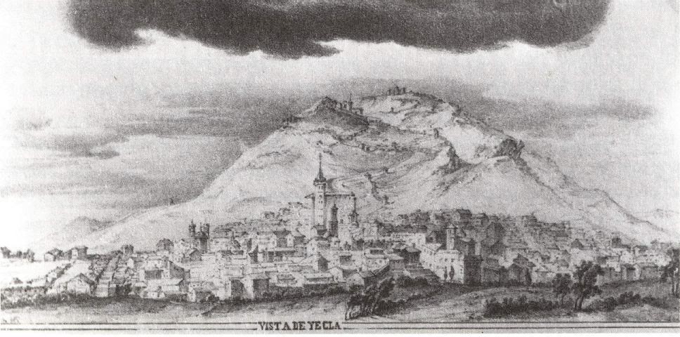 Yecla en 1856