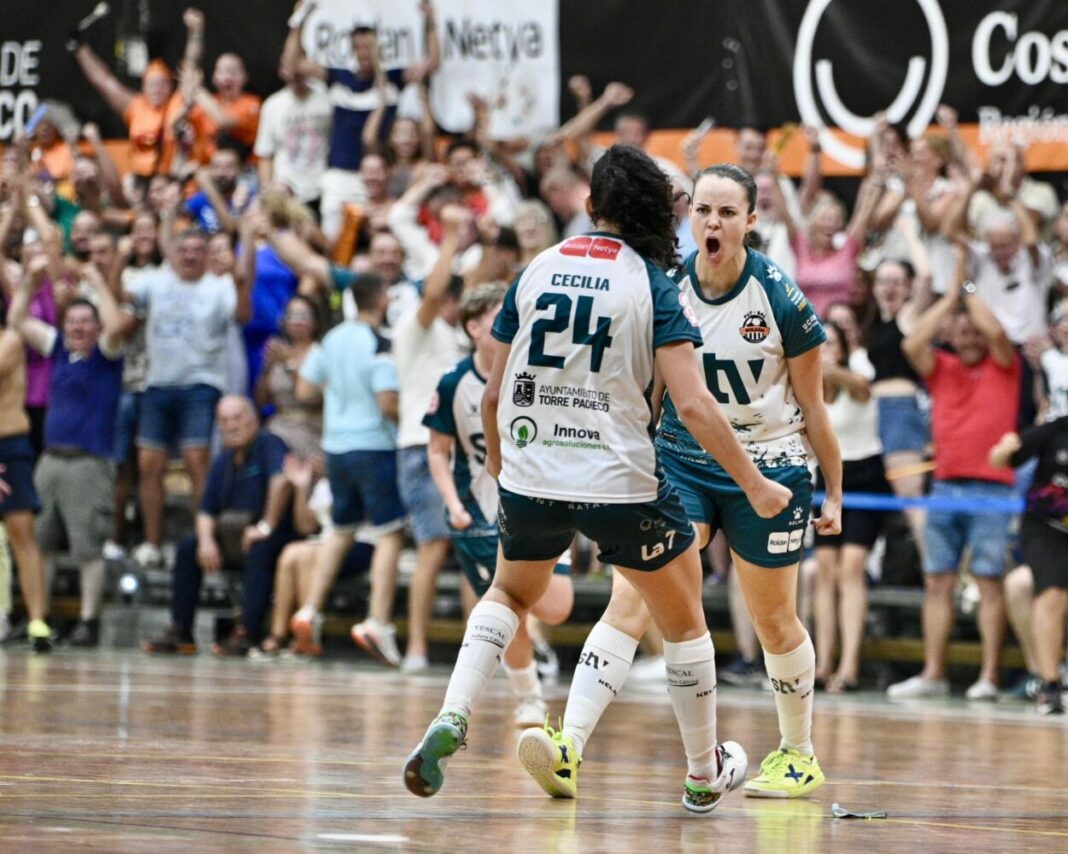 Alba Gandía gol con el Roldán Copa Presidente