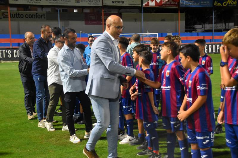 presentación sociedad fútbol base yecla temporada 2024 2025