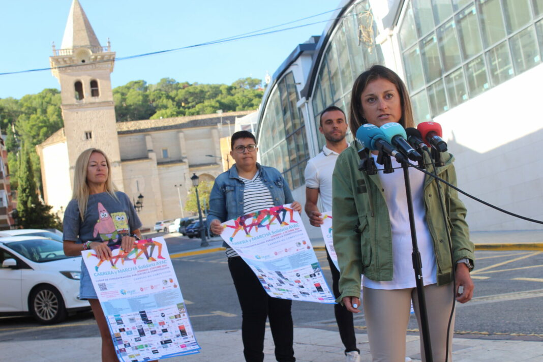 marcha solidaria de Ayac