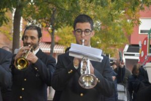 Recogida de músicos de la Banda de la Asociación de Amigos de la Música de yecla 2024.