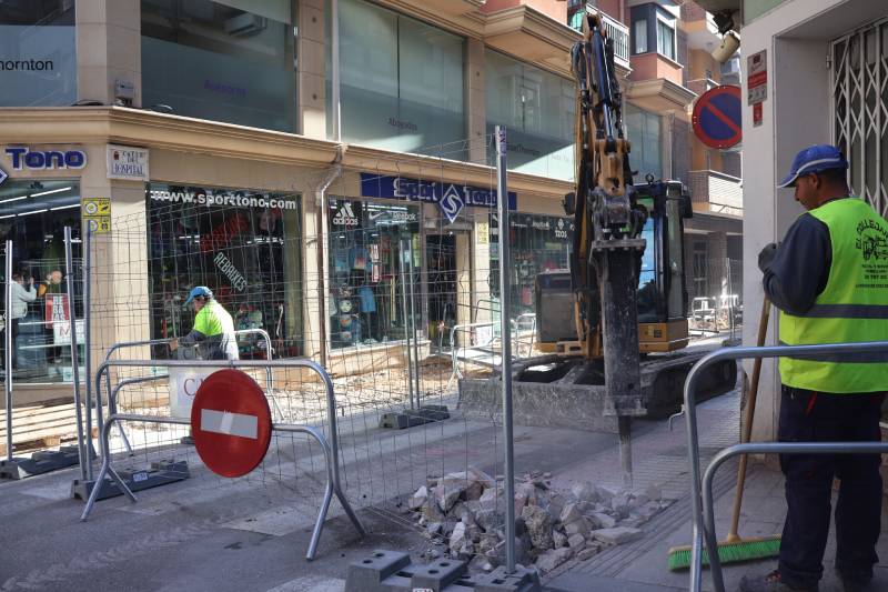 obras calle hospital