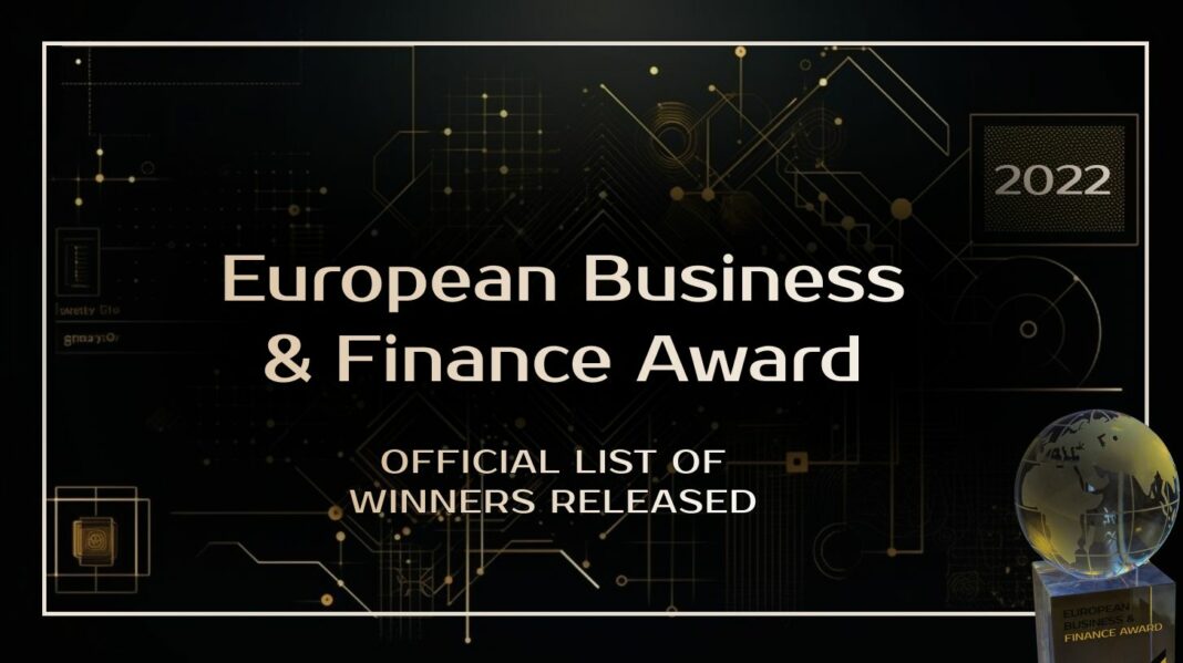 European Business & Finance Award 2022