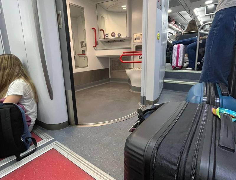 trenes suelo