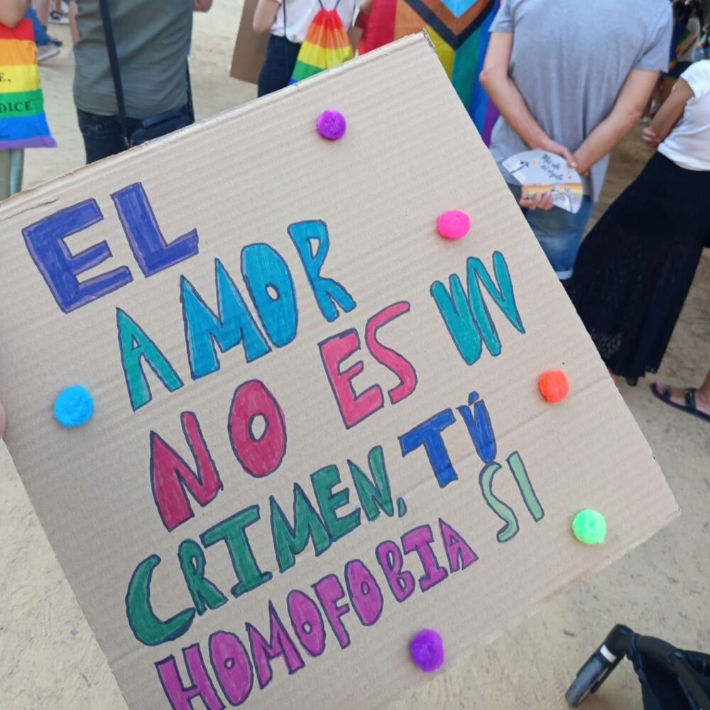 manifestación orgullo yecla 2025
