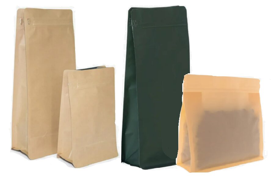 Doypack y bolsas de fondo plano