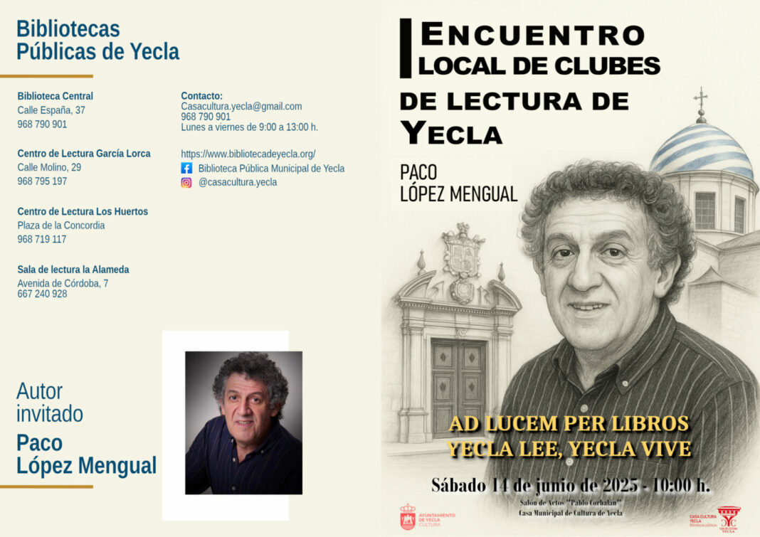 Programa club de lectura anverso