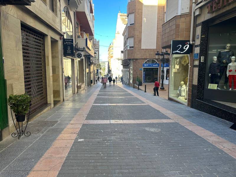 calles de yecla comercio centro campo