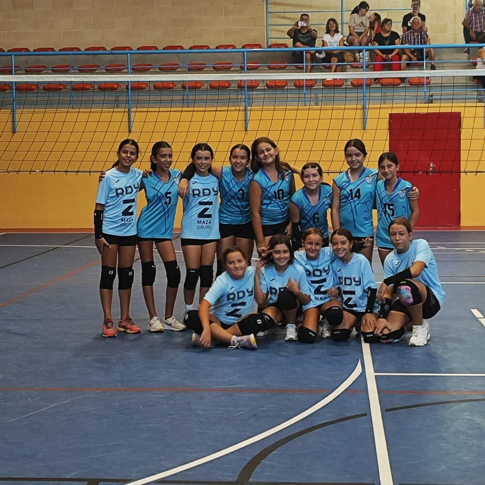 alevines vóley red deportiva yecla