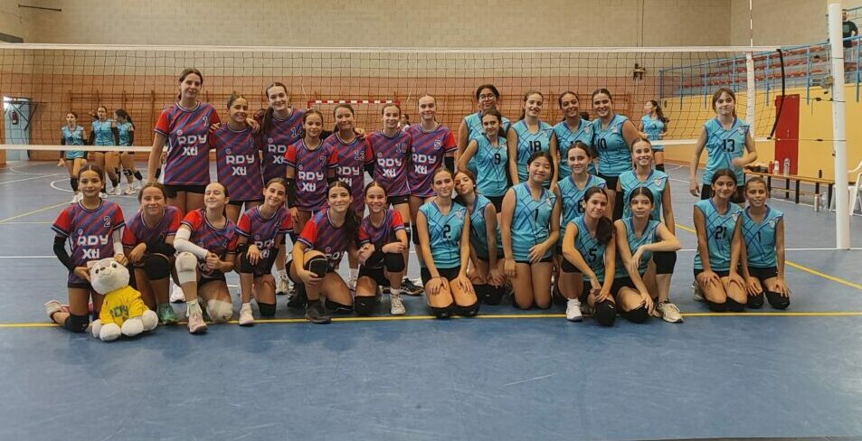 equipo vóley de la Red Deportiva Yecla