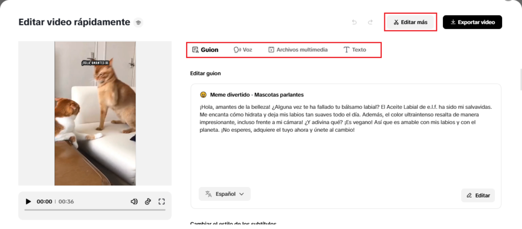videos con IA