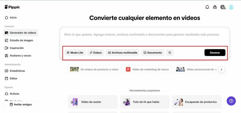 videos con IA