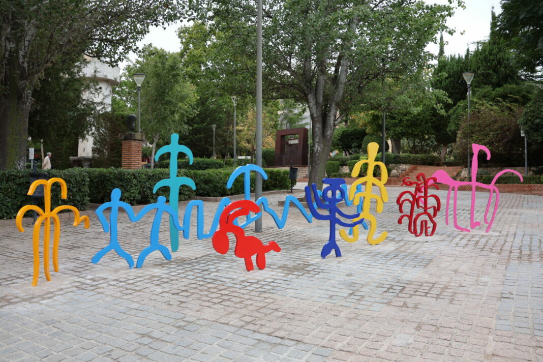 esculturas de Emilio Pascual en el Parque de La Constitución