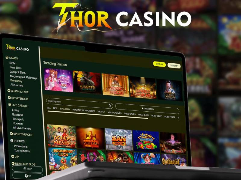 Reseña de Thor Casino: Juegos, proveedores y características