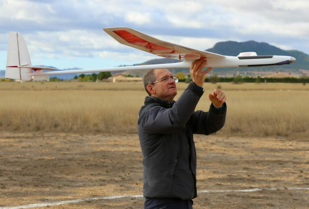 Jornada de veleros F3B en Yecla