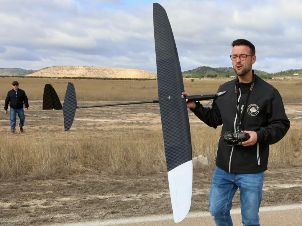 Jornada de veleros F3B en Yecla