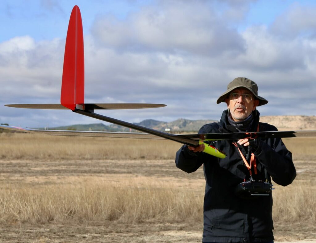 Jornada de veleros F3B en Yecla