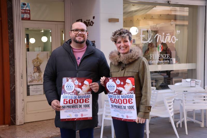 Comprar en Yecla tiene premio: 50 vales de 100 euros en la campaña de Navidad