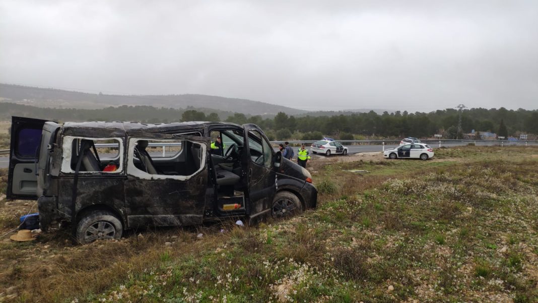 accidente en los altos de caudete
