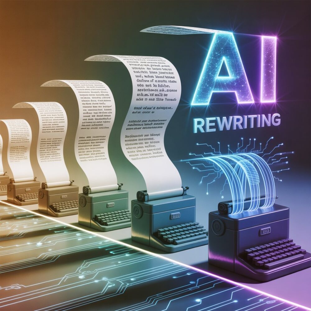 La evoluci&oacute;n de la reescritura de contenidos en la era de la inteligencia artificial