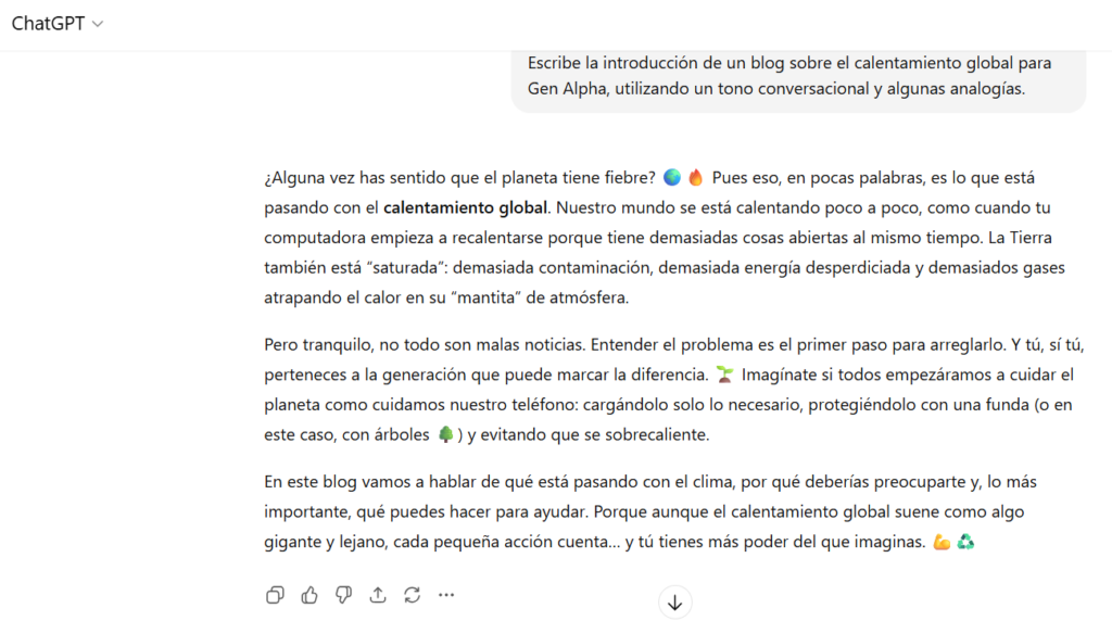 texto ChatGPT