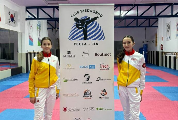 Mar y Aitana taekwondo