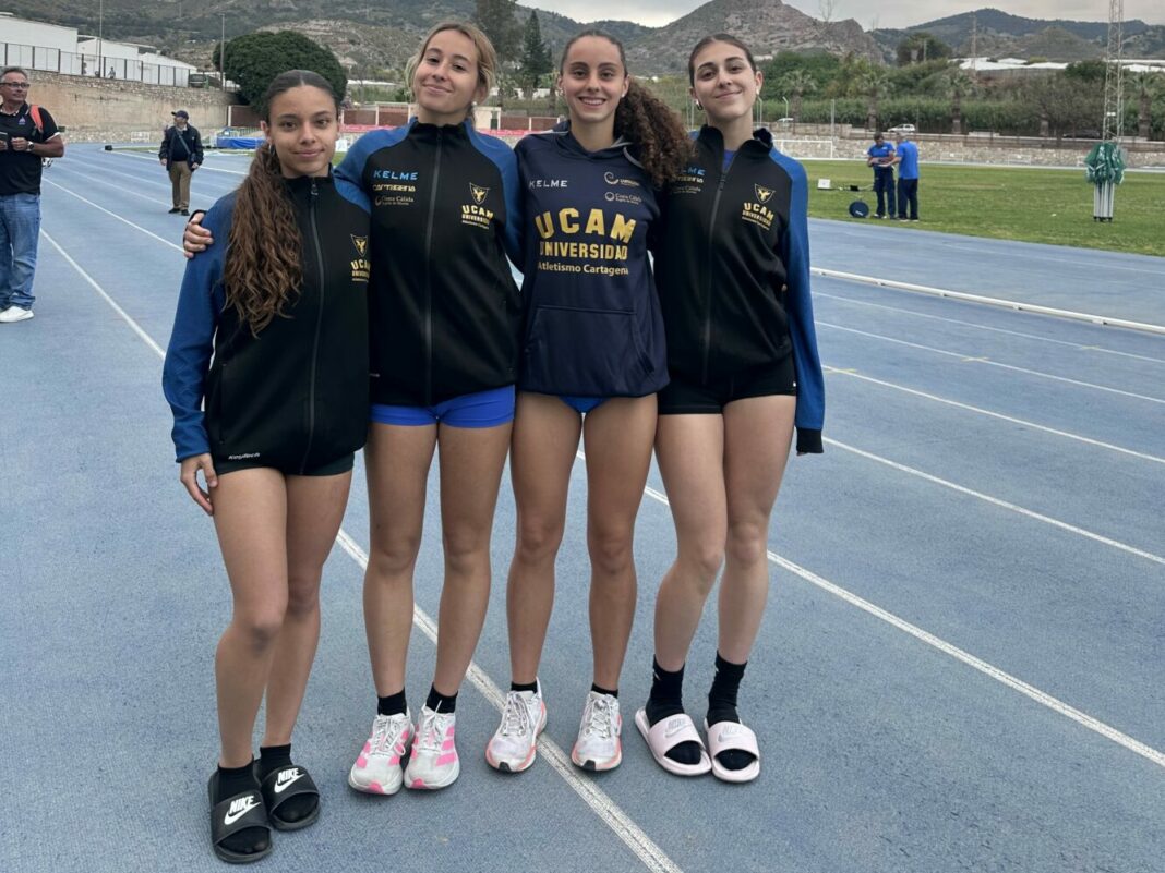 El ADA Yeclano Atletismo firmó un gran fin de semana con mínimas nacionales de Sara Carrillo y Ariadna Zornoza, victorias y numerosas marcas personales.