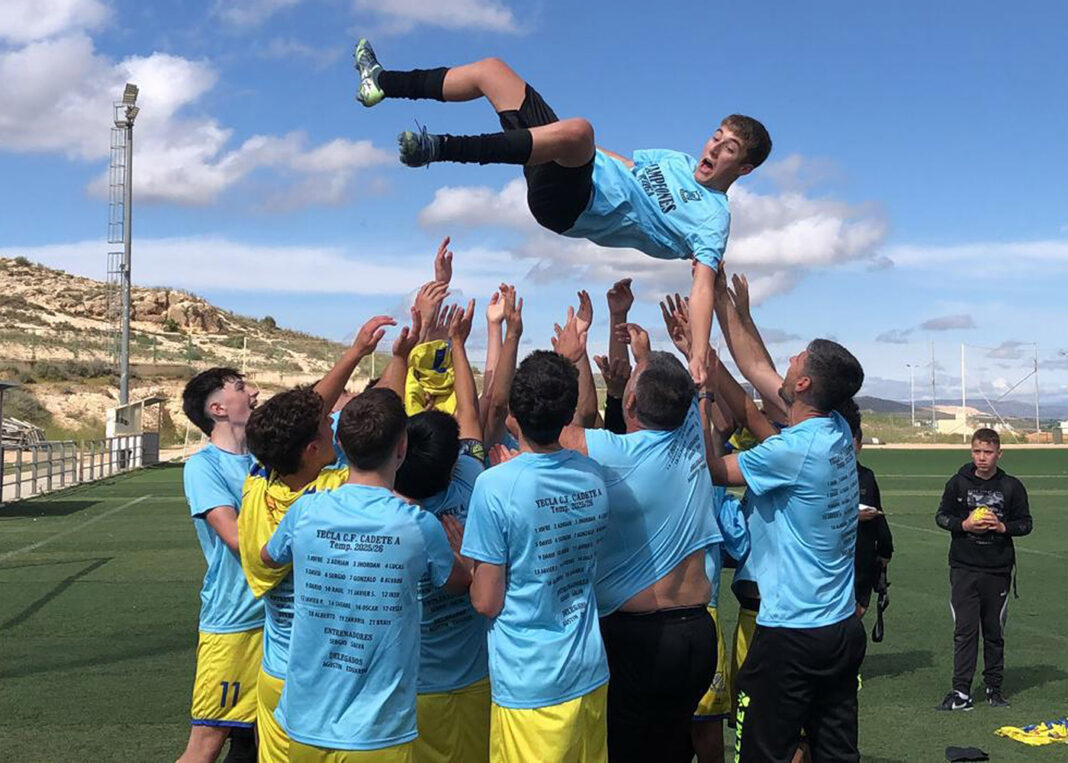 cadete A Yecla CF campeón