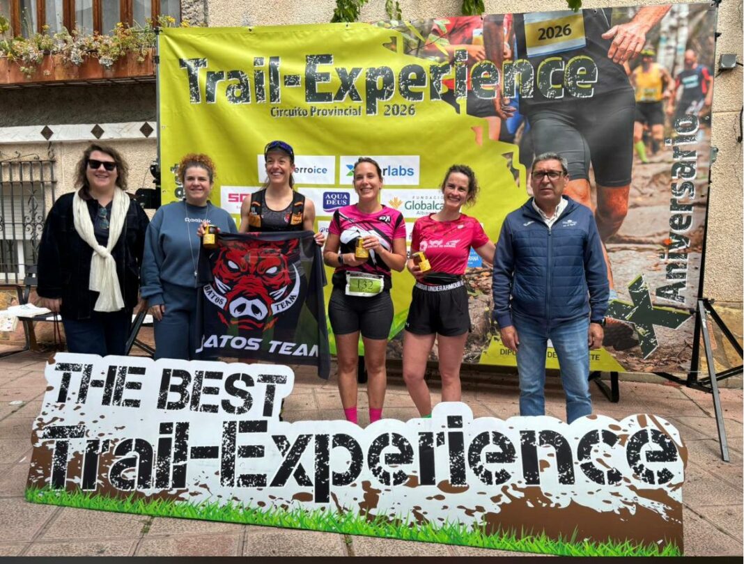 El ParquePack Team compitió en Caudete y Bogarra durante el fin de semana, con victoria de Helena Hernández en veterana A en la Trail Bogarra 20K.