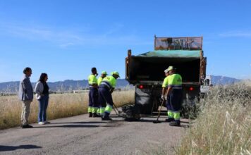 El Ayuntamiento inicia el parcheo de cinco caminos rurales parcheo caminos